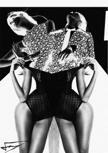 The Ekekiela In Me, digital collage, 2015