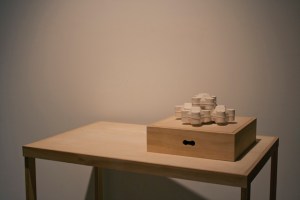 Short Stack, Mixed Media, 12"x12"x7", 2014