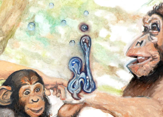 Bubble From Me Pretending To Be Jane Goodall