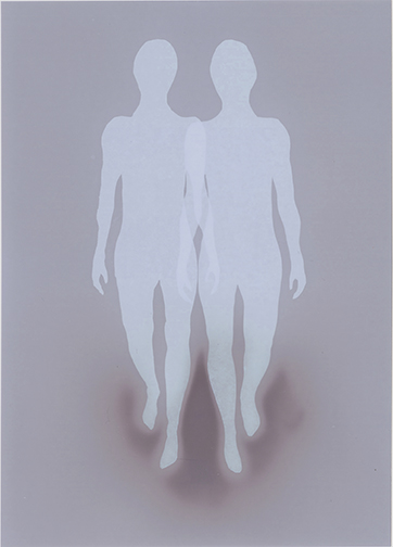 Lovers, archival ink on paper, 5” x 7”, 2014