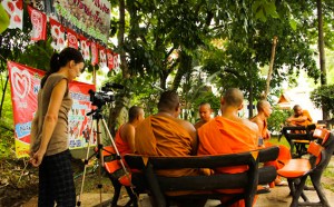 "MadameMae_still_640" still from digital video titled "Madame Mae Nang Nak"; 15:00 runtime, 2015. 