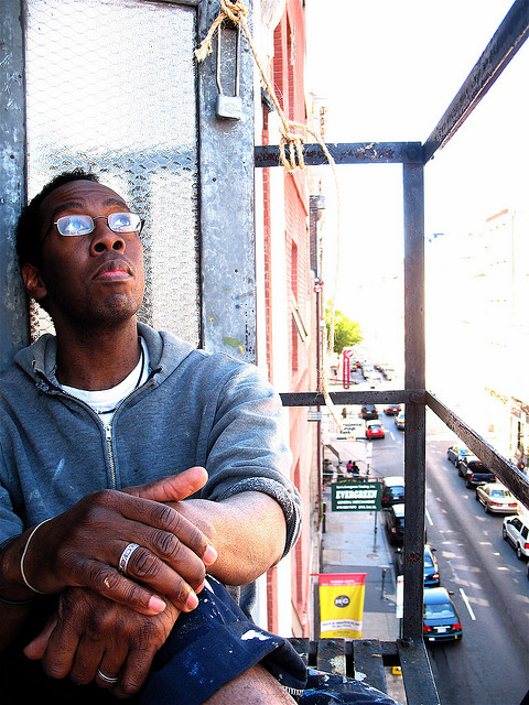 tim mcfarlane favorite place fire escape-studio