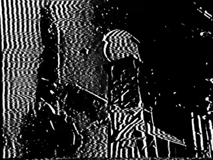 Collection of stills, TSCHAIKA (2014) and Geometrie non euclidee (2012),  Experimental video art work