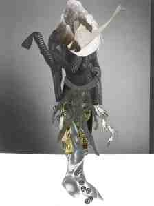 The Siren - 10x14 inches, paper collage and charcoal, 2014