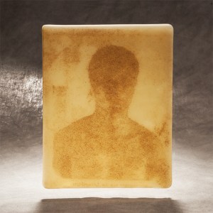 “Afrikan” (2014), 5 x 7, glass