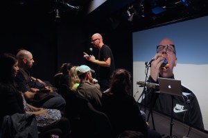 Title: Panphonemic Mover (Aphasic Latency II) Medium: Performance Art Size: Variable Year: 2014 