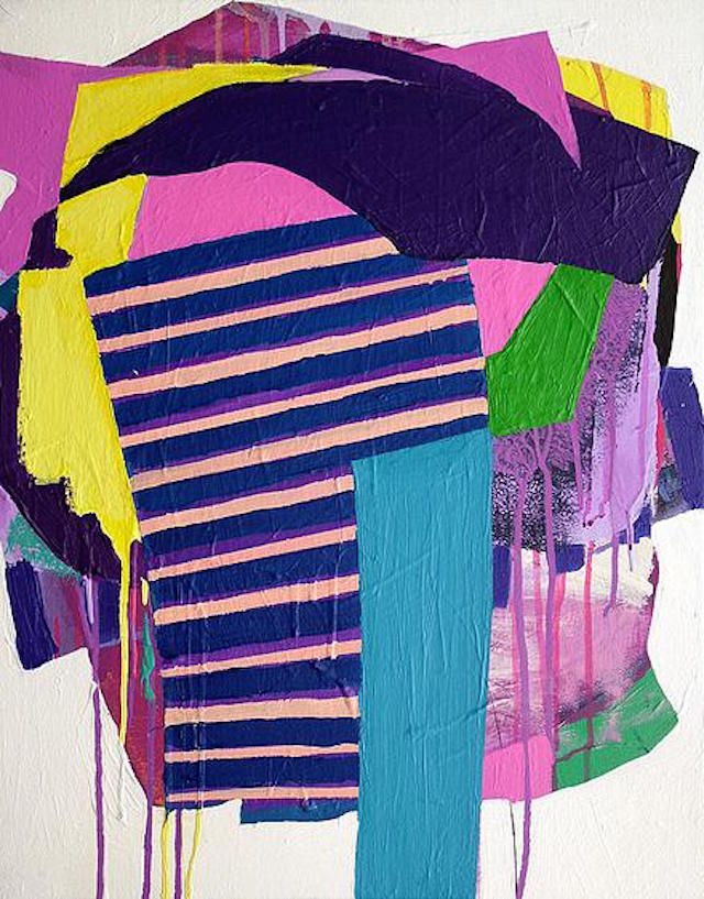 title : Torn medium : acrylic on canvas size : 20 x 24 year : 2015