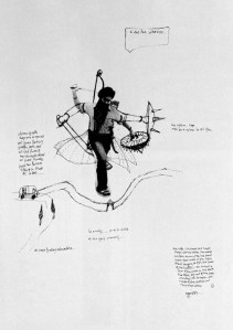 Rhythm series, mixed media. 8 by 11 inches, 2012 