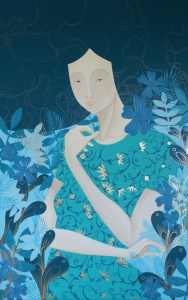 Allí estaré Acrylic con Canvas 76 cm X 122 cm 2014