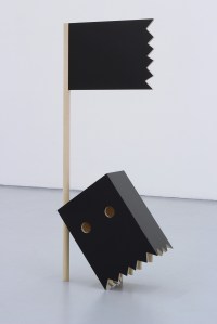 Black Flag 2013 Wood, Acrylic Laminate 47 x 20 x 7” 