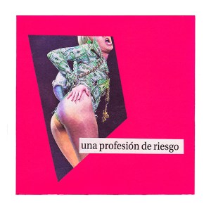 Cuentos Modernos (04), Collage analógico+spray, 25x25 cm, 2015