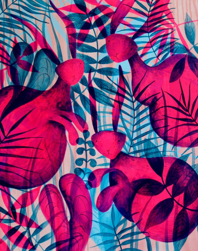 Habitar en El Valle por siempre - 05 Acrylic con Canvas 55 cm X 76 cm 2015