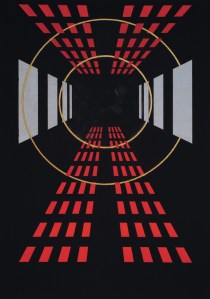 Chorus, ink on watercolor board, 23.5”x16.5” 2015