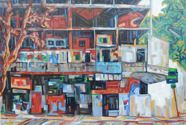 "Detached" Oil on Linen 24" x 36" 2015