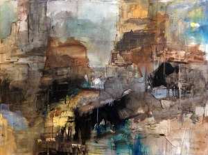 Buffalo Pass, 30" x 40", oil, 2015