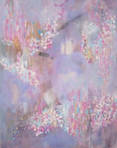 The Beauty of the Unknown - Acrylic, pastels and ink on canvas 16"x 20" 2015