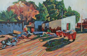 "Waiting" Oil on Linen 24" x 36" 2014