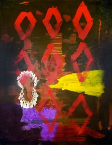 “Lightstick” Oil on canvas 72 x 50 inches 2014