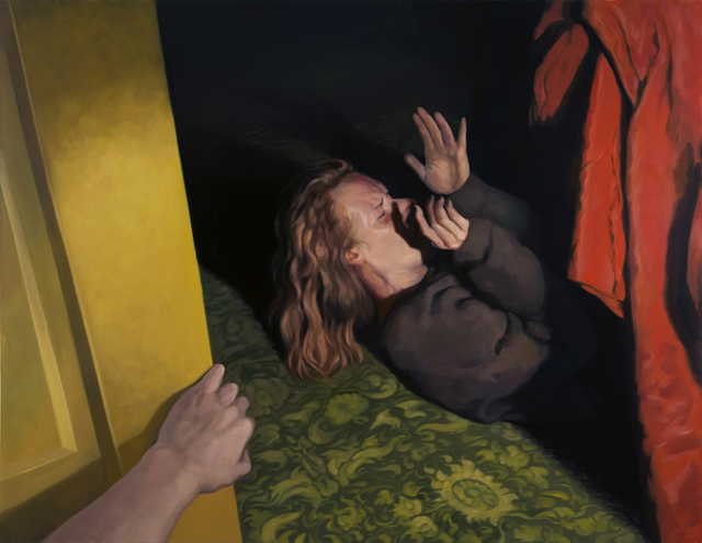 Title: Survivor Medium: oil on canvas Size: 48"x37" Year: 2015