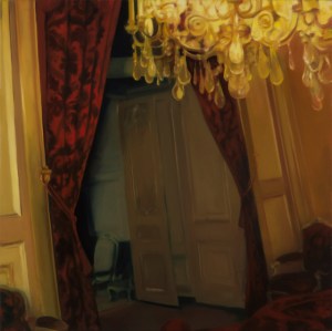 Title: Interior Medium: oil on canvas Size: 42"x42" Year: 2014